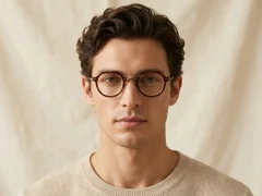 BS0218-0198_Brown_Oval_Titanium_Glasses_corner-tryon_male