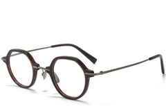 BS0218-0198_Brown_Oval_Titanium_Glasses_corner