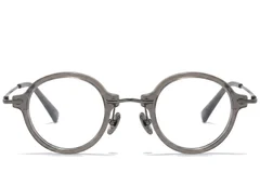 BS0218-0201_Grey_Oval_Titanium_Glasses_corner-front