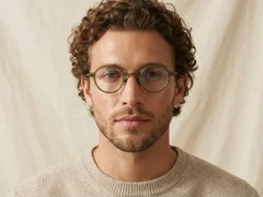 BS0218-0202_Green_Oval_Titanium_Glasses-tryon_male