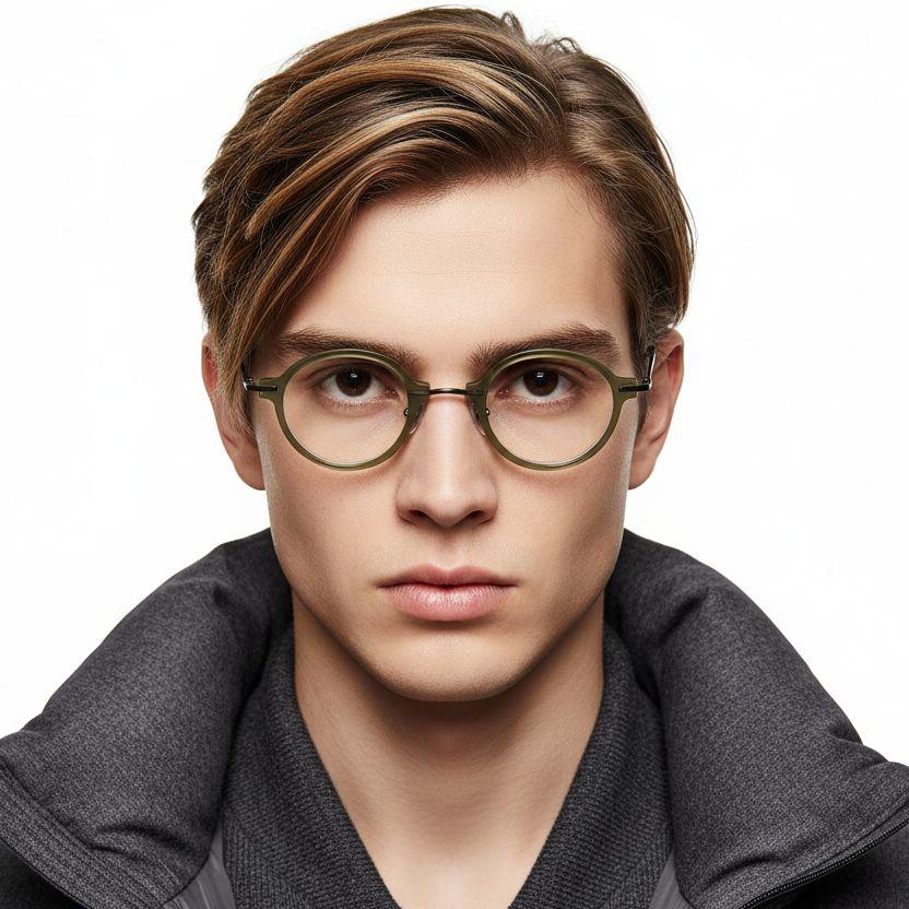 bs0218-0202_green_oval_titanium_glasses_model