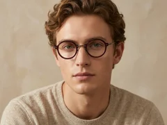 BS0218-0204_Red_Oval_Titanium_Glasses_corner-tryon_male