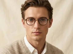 BS0218-0207_Brown_Oval_Titanium_Glasses_corner-tryon_male