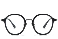 BS0218-0209_Black_Oval_Titanium_Glasses_corner-front