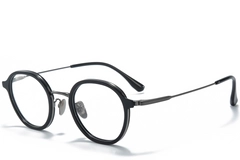 BS0218-0209_Black_Oval_Titanium_Glasses_corner