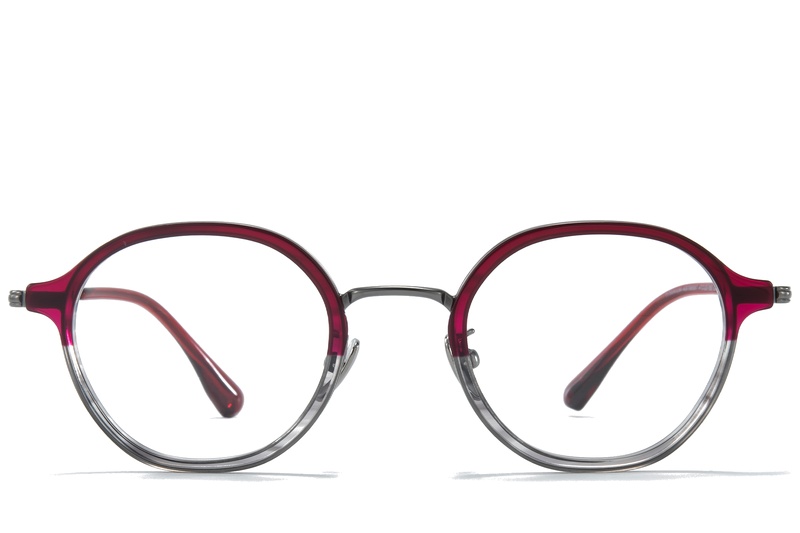 BS0218-0212_Pattern_Oval_Titanium_Glasses-front