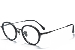 BS0218-0216_Black_Oval_Titanium_Glasses_corner