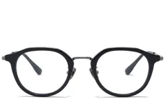 BS0218-0217_Black_Oval_Titanium_Glasses_corner-front