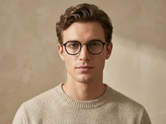 BS0218-0217_Black_Oval_Titanium_Glasses_corner-tryon_male