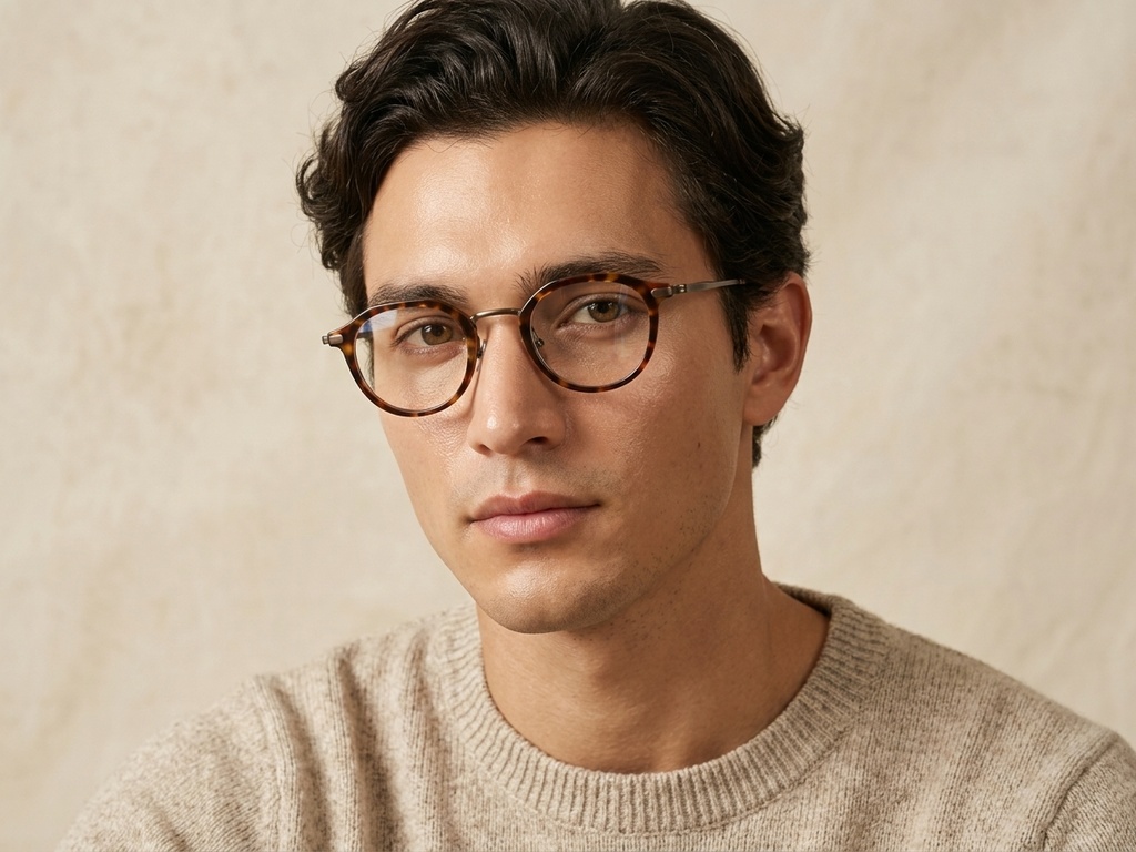 BS0218-0218_Tortoiseshell_Oval_Titanium_Glasses-tryon_male
