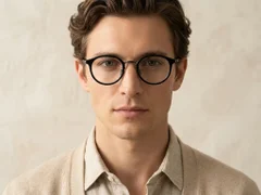 BS0218-0221_Black_Oval_Titanium_Glasses_corner-tryon_male