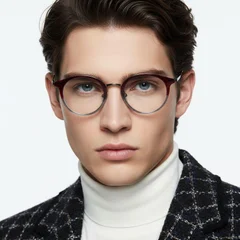 bs0218-0224_red_oval_titanium_glasses_model
