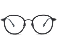 BS0218-0227_Black_Oval_Titanium_Glasses_corner-front