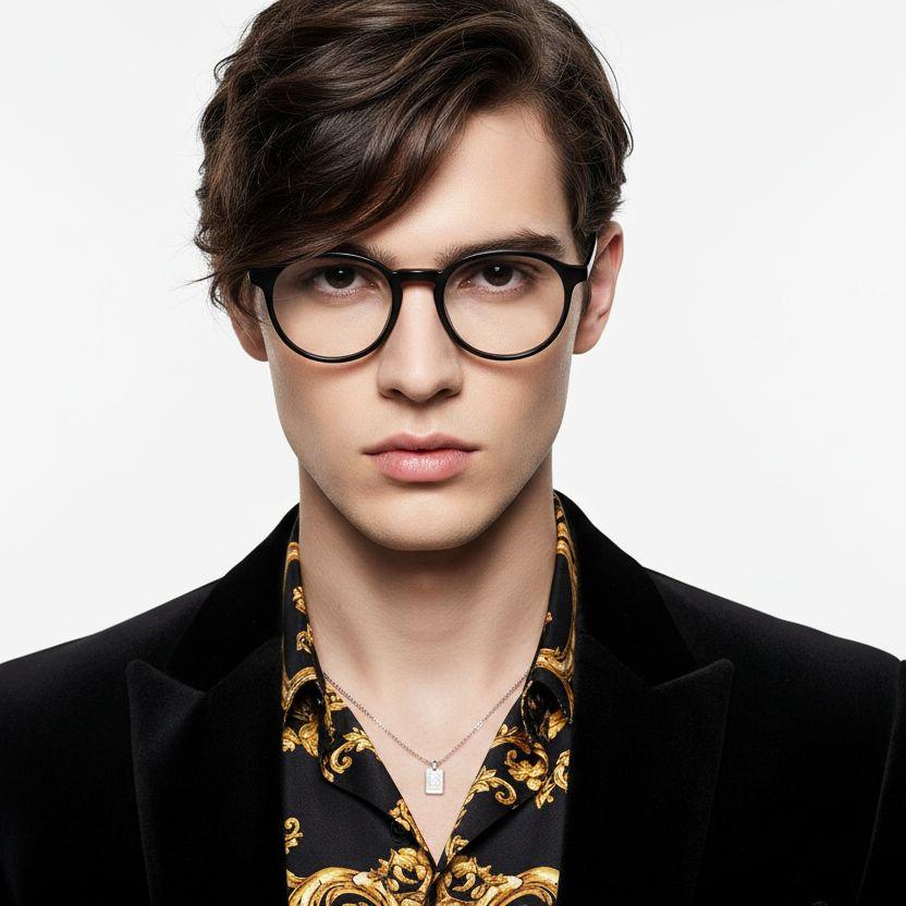 bs0218-0227_black_oval_titanium_glasses_model