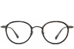 BS0218-0228_Grey_Oval_Titanium_Glasses_front
