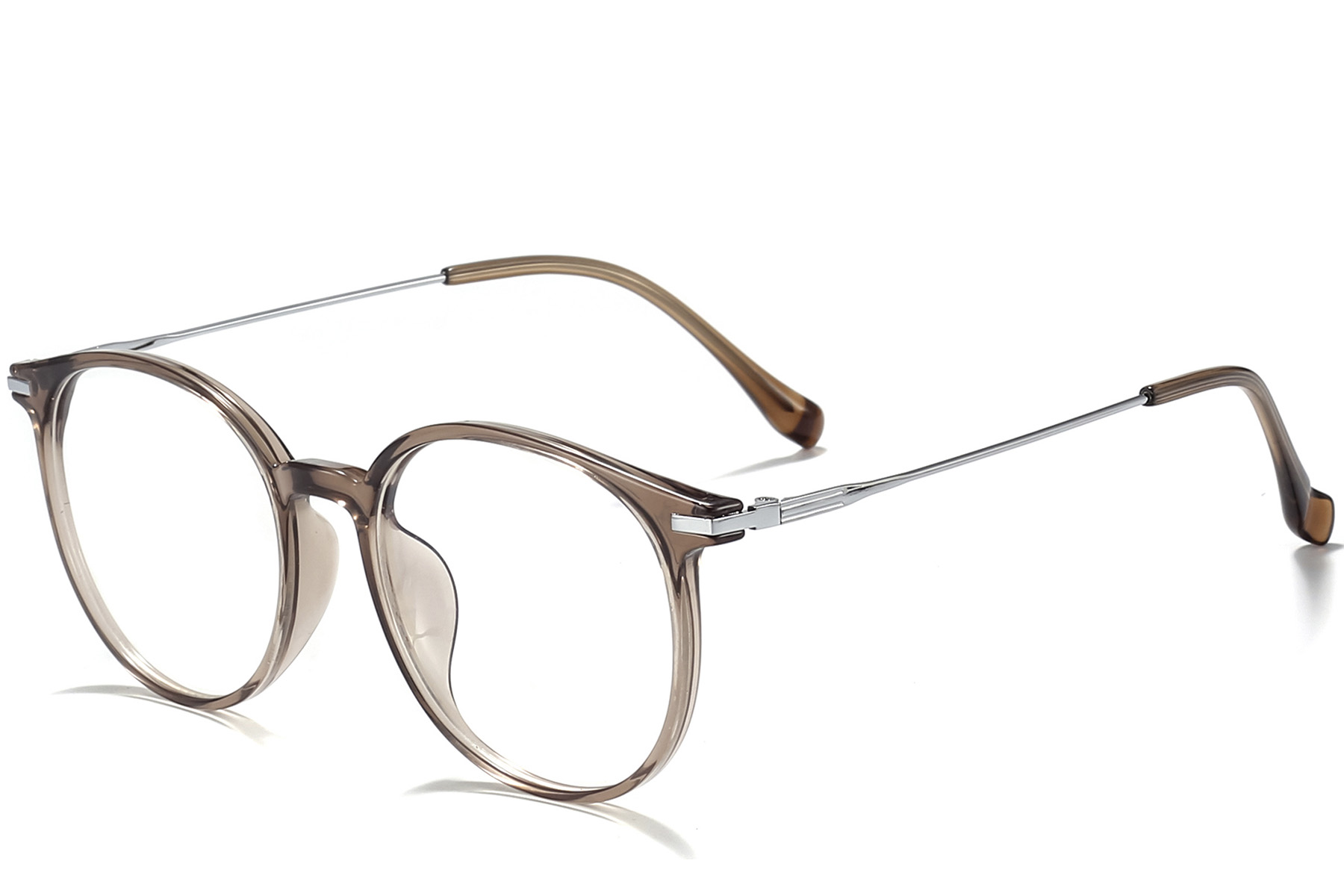 BS0218-0233_Brown_Oval_Titanium_Glasses_corner