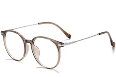 BS0218-0233_Brown_Oval_Titanium_Glasses_corner