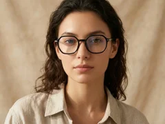 BS0218-0236_Black_Geometric_Titanium_Glasses_corner-tryon_female
