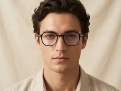 BS0218-0236_Black_Geometric_Titanium_Glasses_corner-tryon_male