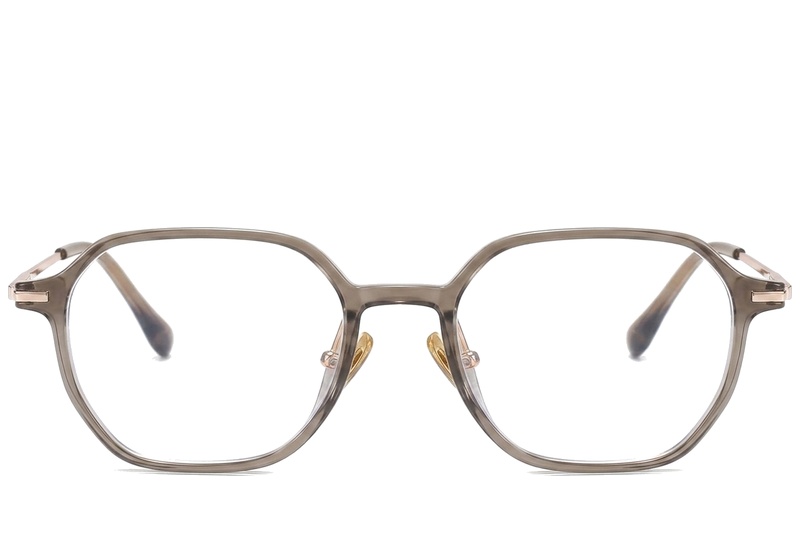 BS0218-0240_Brown_Geometric_Titanium_Glasses_corner-front