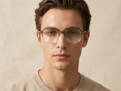 BS0218-0241_Green_Geometric_Titanium_Glasses_corner-tryon_male