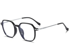 BS0218-0243_Black_Rectangular_Titanium_Glasses_corner