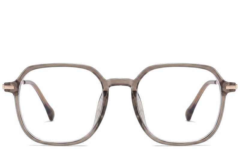 BS0218-0247_Brown_Rectangular_Titanium_Glasses_corner-front
