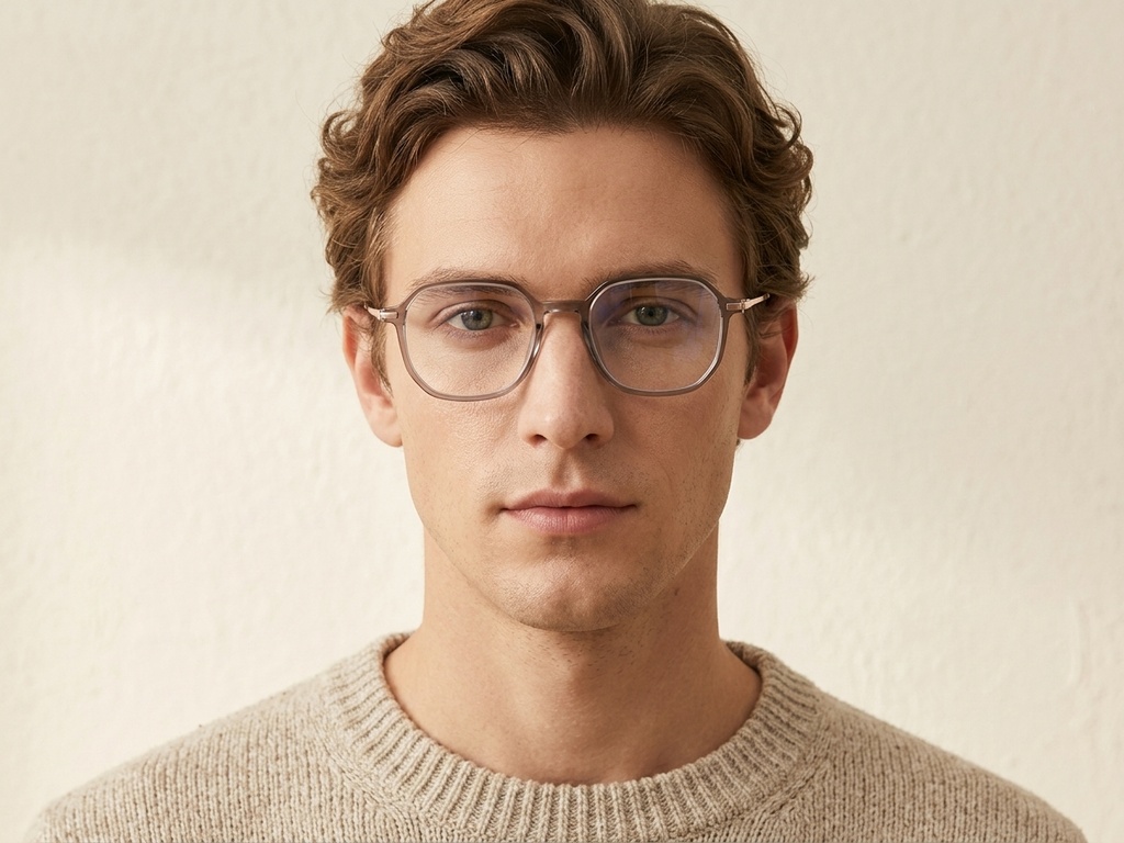 BS0218-0247_Brown_Rectangular_Titanium_Glasses_corner-tryon_male