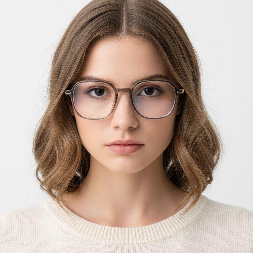 bs0218-0247_brown_rectangular_titanium_glasses_model