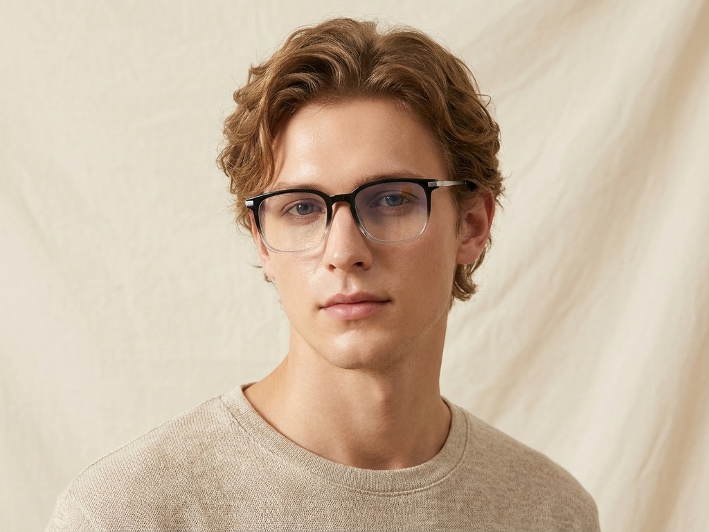 BS0218-0251_Black_Rectangular_Titanium_Glasses_corner-tryon_male