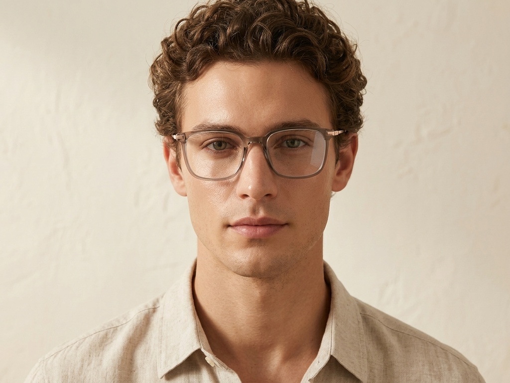 BS0218-0254_Brown_Rectangular_Titanium_Glasses_corner-tryon_male