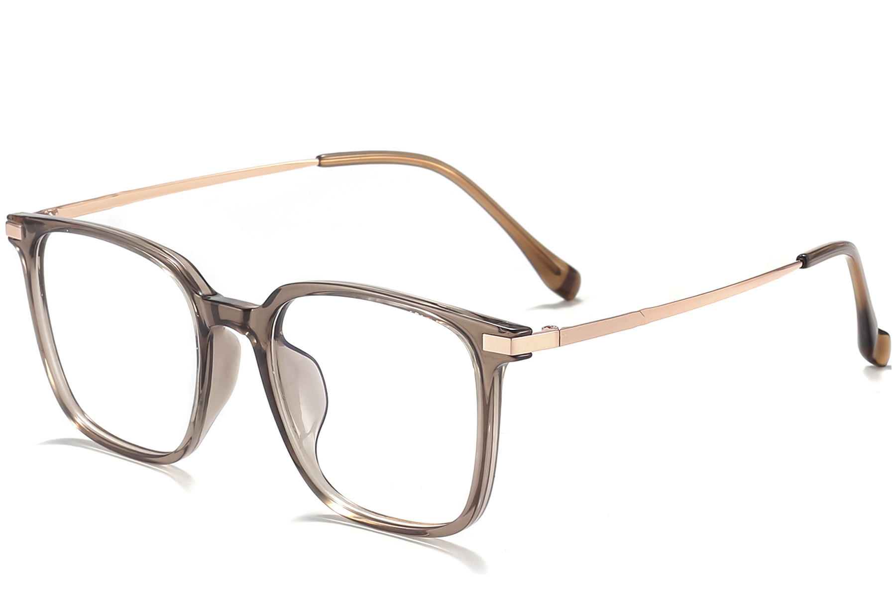 BS0218-0254_Brown_Rectangular_Titanium_Glasses_corner
