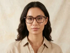 BS0218-0256_Tortoiseshell_Rectangular_Titanium_Glasses-tryon_female