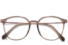 BS0218-0261_Brown_Oval_Titanium_Glasses_front