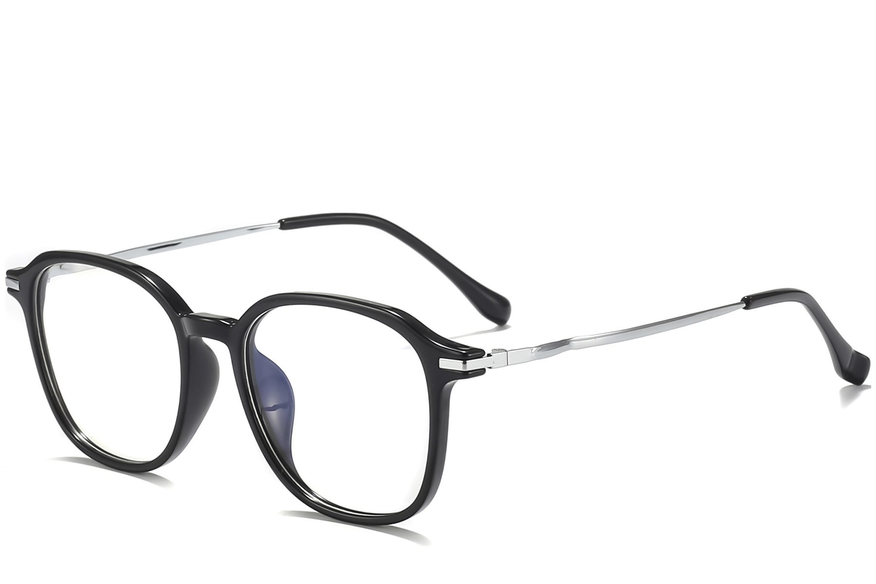 BS0218-0264_Black_Rectangular_Titanium_Glasses_corner