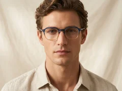 BS0218-0265_Blue_Rectangular_Titanium_Glasses_corner-tryon_male