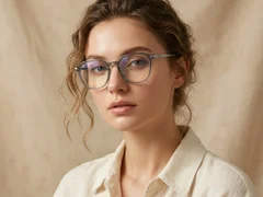 BS0218-0266_Grey_Rectangular_Titanium_Glasses_corner-tryon_female