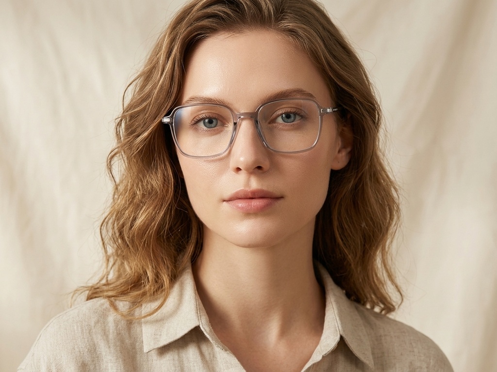 BS0218-0274_Grey_Rectangular_Titanium_Glasses_corner-tryon_female