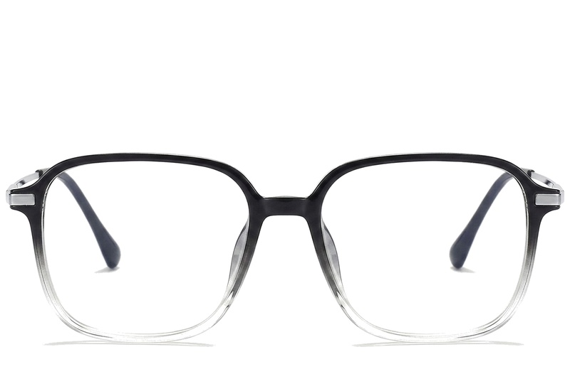 BS0218-0279_Black_Rectangular_Titanium_Glasses_corner-front