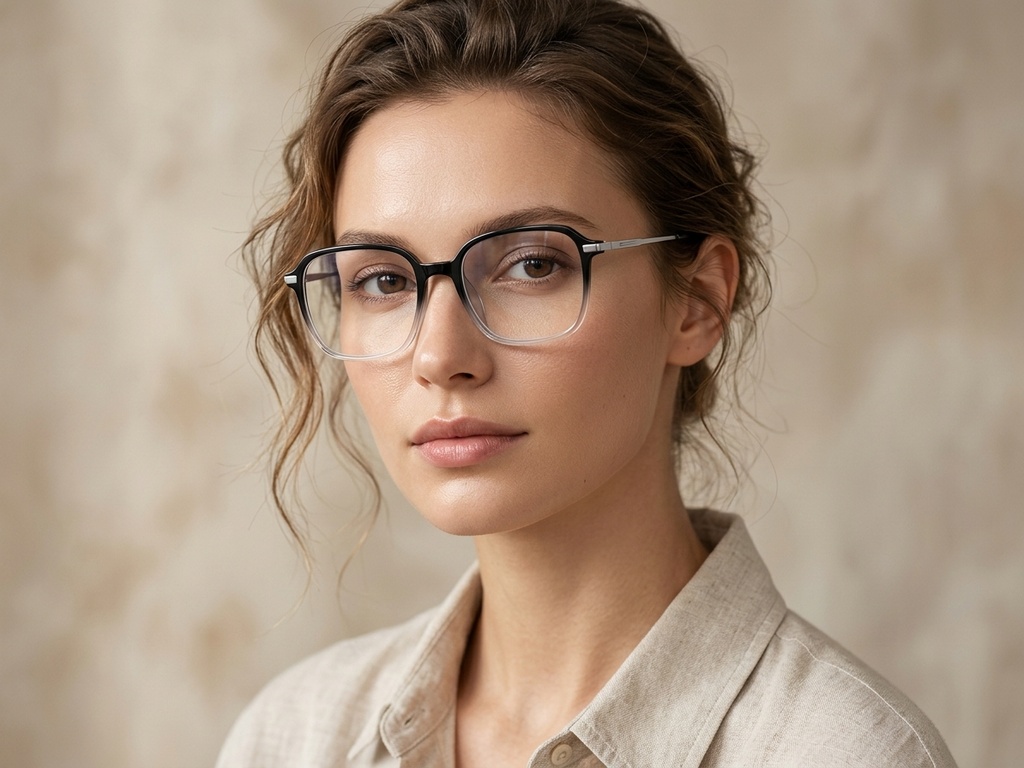 BS0218-0279_Black_Rectangular_Titanium_Glasses_corner-tryon_female