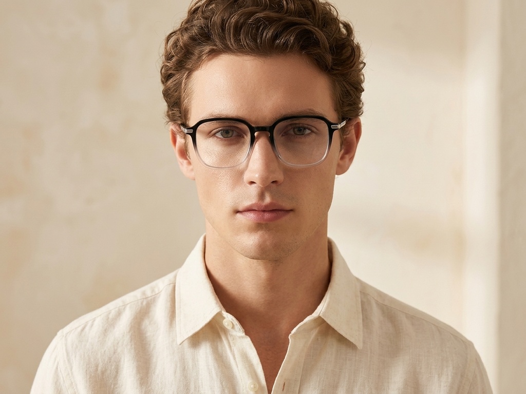 BS0218-0279_Black_Rectangular_Titanium_Glasses_corner-tryon_male