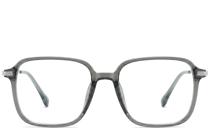 BS0218-0280_Green_Rectangular_Titanium_Glasses_corner-front