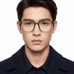 bs0218-0280_green_rectangular_titanium_glasses_model