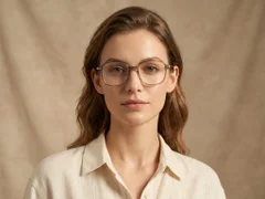 BS0218-0282_Brown_Rectangular_Titanium_Glasses-tryon_female