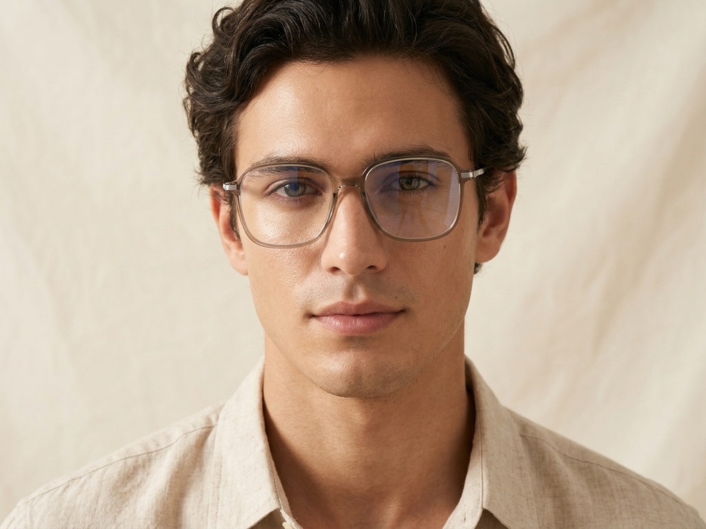 BS0218-0282_Brown_Rectangular_Titanium_Glasses-tryon_male