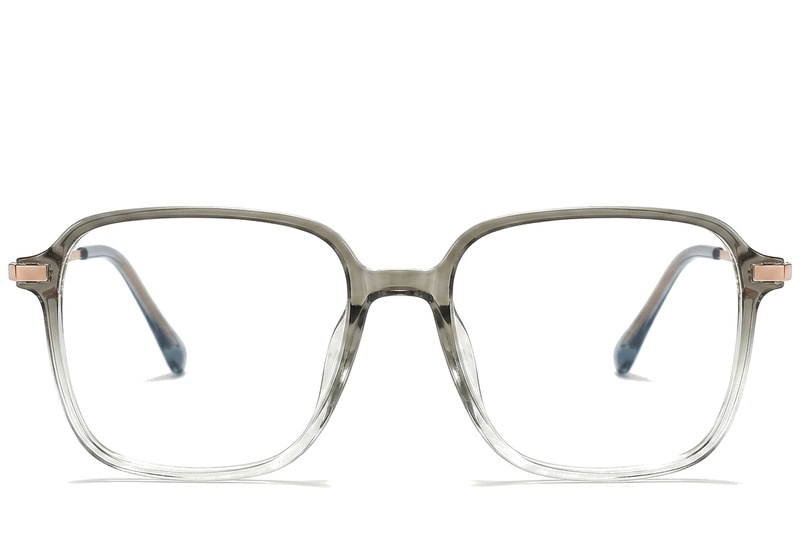 BS0218-0283_Green_Rectangular_Titanium_Glasses_corner-front