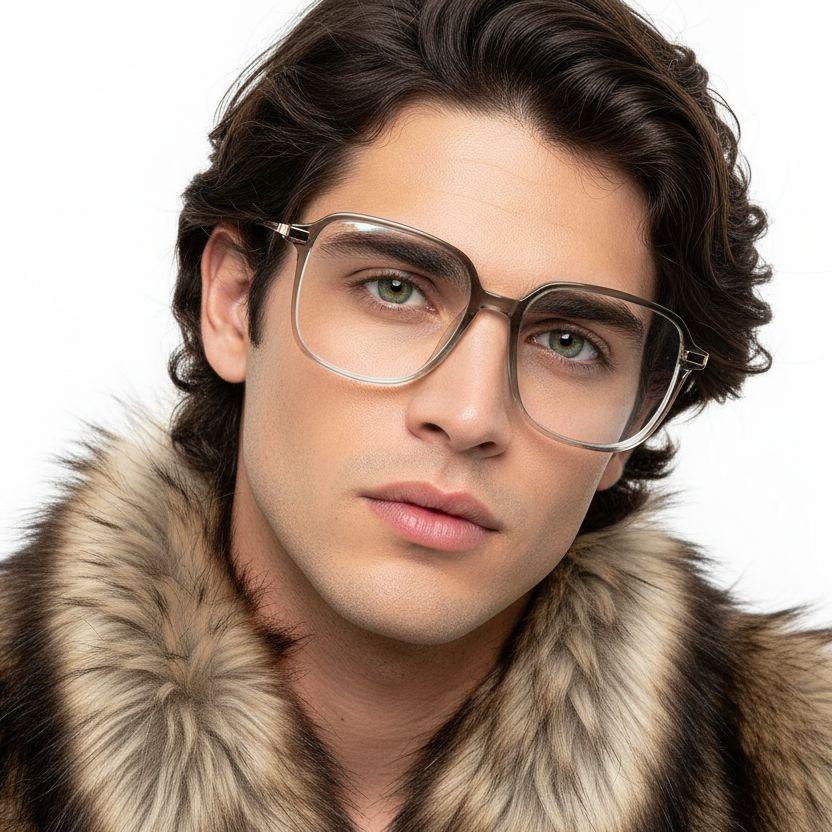 bs0218-0283_green_rectangular_titanium_glasses_model