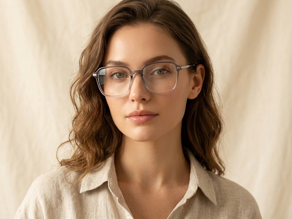 BS0218-0284_Grey_Rectangular_Titanium_Glasses_corner-tryon_female