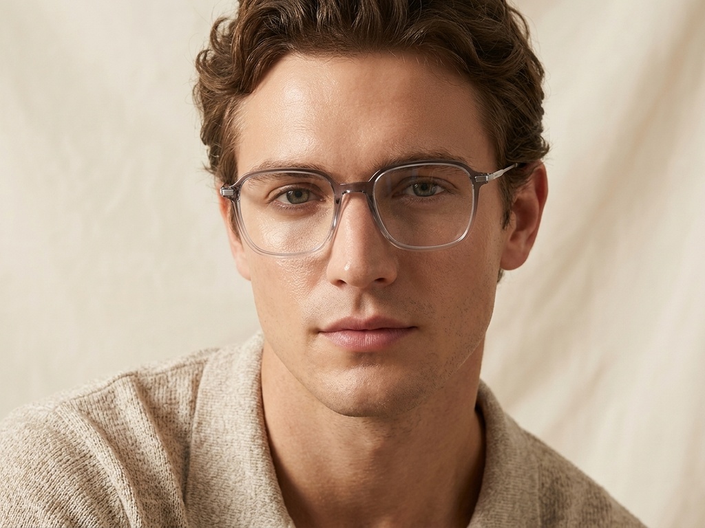 BS0218-0284_Grey_Rectangular_Titanium_Glasses_corner-tryon_male