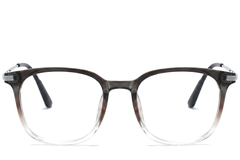BS0218-0286_Black_Rectangular_Titanium_Glasses_corner-front